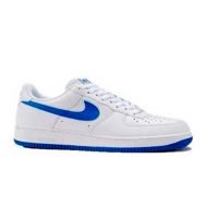 NIKE AIR FORCE LOW BLANCAS Y AZULES NIKE AIR FORCE LOW BLANCAS Y AZULES