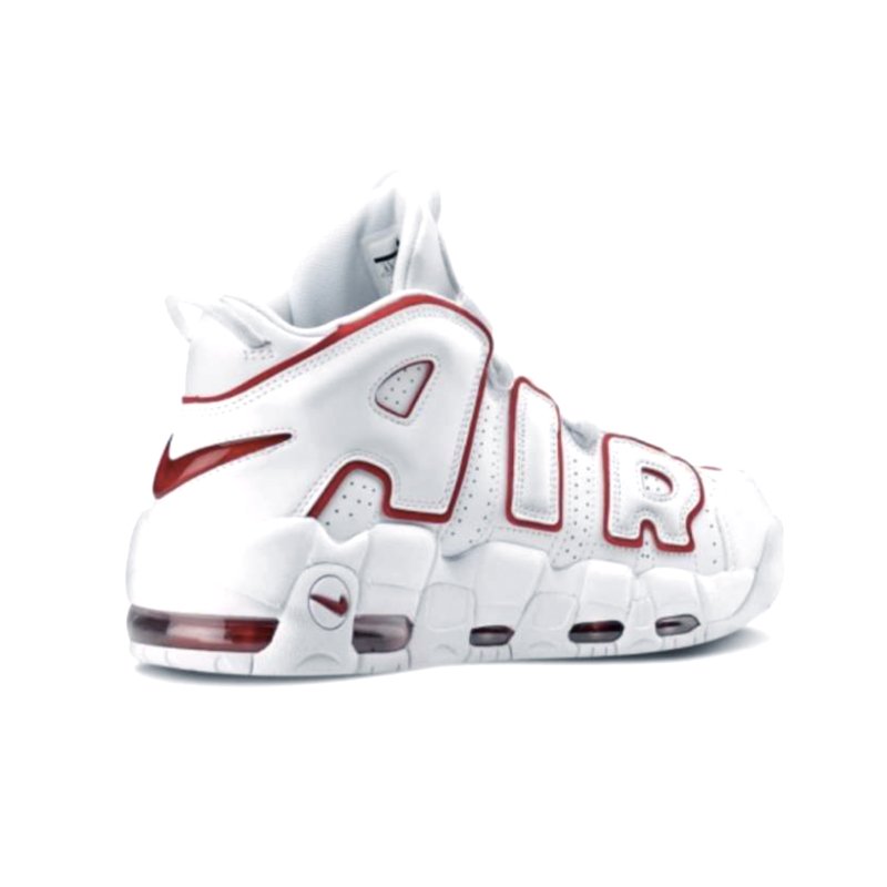NIKE AIR MORE UPTEMPO BLANCAS/ROJAS NIKE AIR MORE UPTEMPO BLANCAS/ROJAS