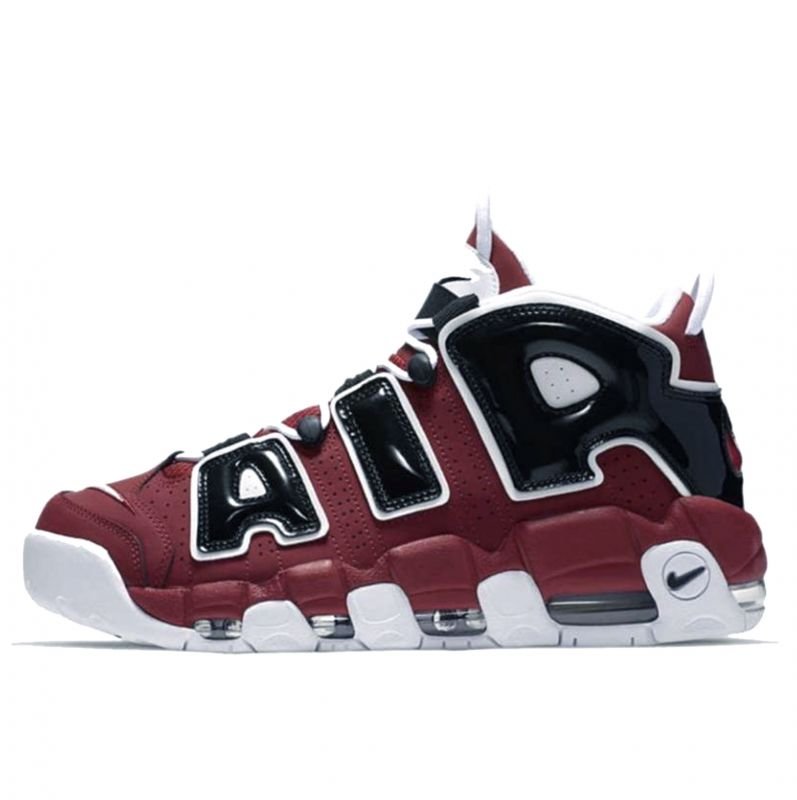 NIKE AIR MORE UPTEMPO ROJAS/NEGRAS NIKE AIR MORE UPTEMPO ROJAS/NEGRAS