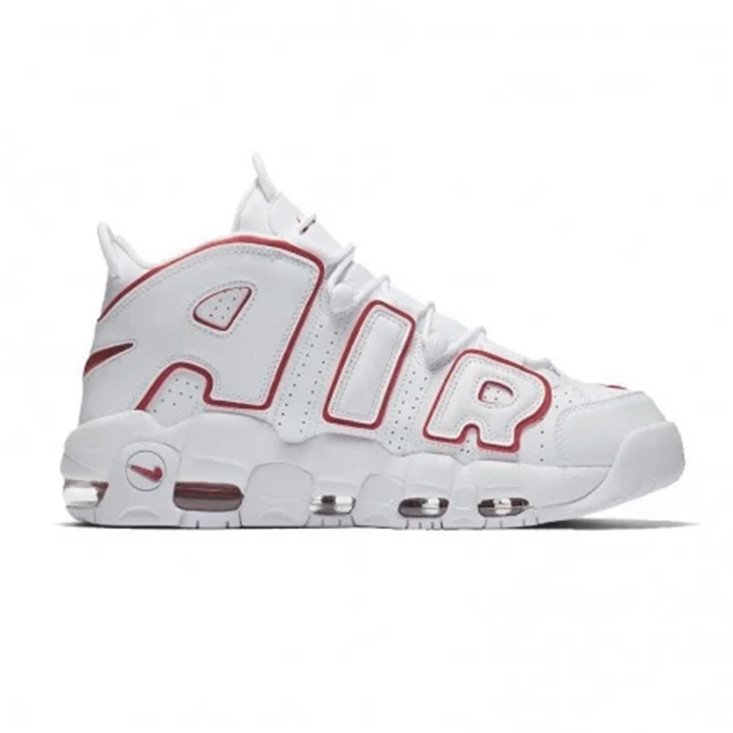NIKE AIR MORE UPTEMPO BLANCAS/ROJAS NIKE AIR MORE UPTEMPO BLANCAS/ROJAS