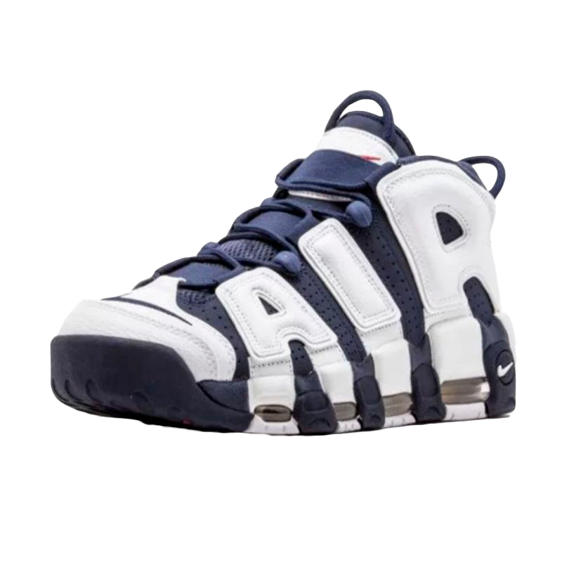 NIKE AIR MORE UPTEMPO AZULES OSCURO/BLANCAS NIKE AIR MORE UPTEMPO AZULES OSCURO/BLANCAS